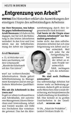 Entgrenzug von Arbeit